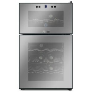 Adega de vinhos 24 garrafas / 2 portas