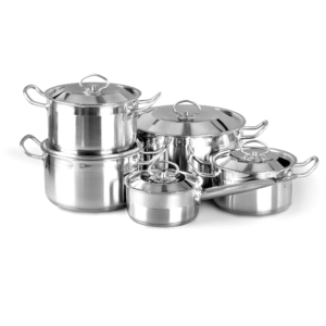 Um conjunto de panelas pra ajudar na estreia da cozinha nova 🍳